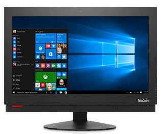 Desktop Lenovo ThinkCentre com monitor ThinkVision