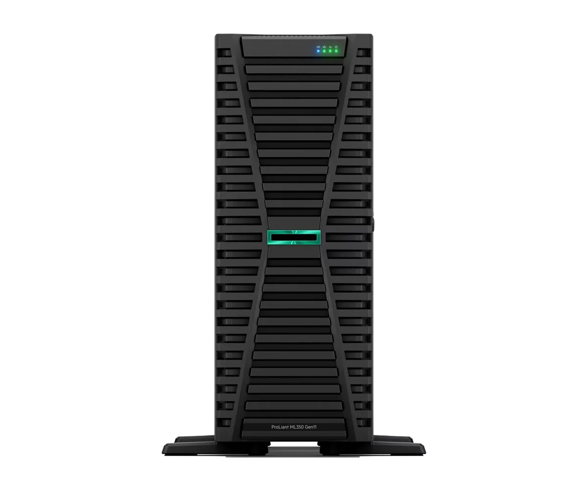 Servidor HPE ProLiant ML350 Gen11 torre — imagem oficial do fabricante