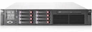 Servidor HP ProLiant em rack corporativo de data center